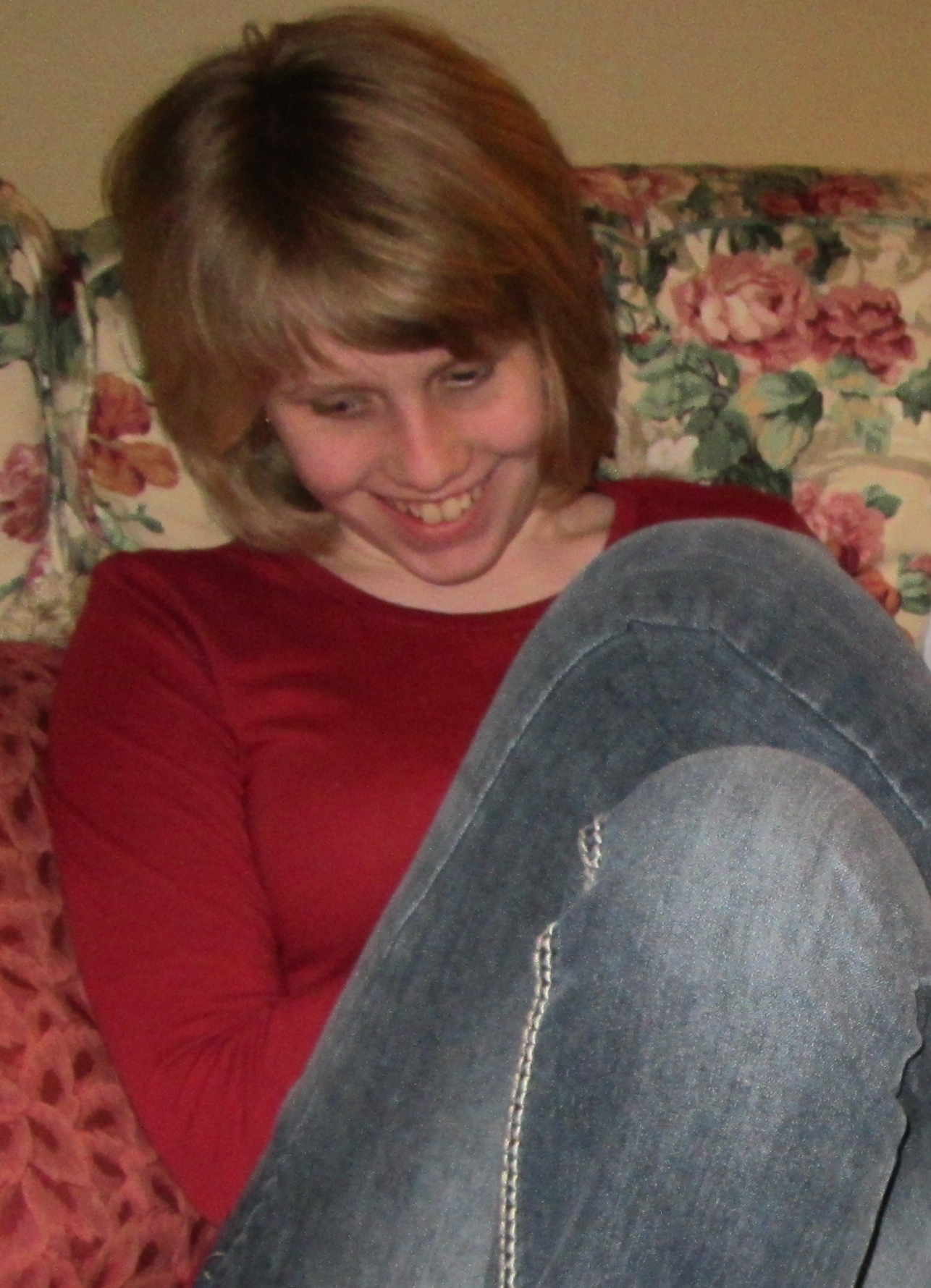 Taylor laughing