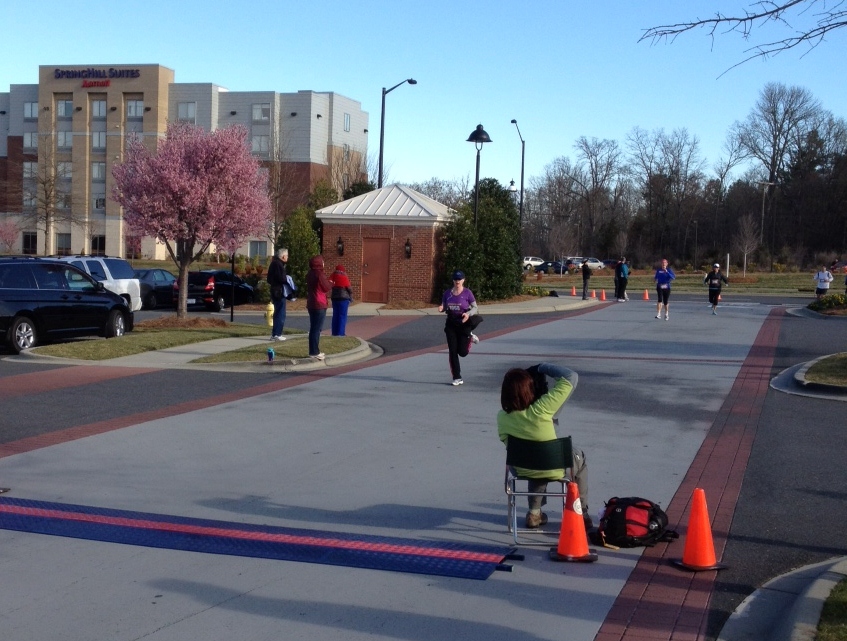 finish line