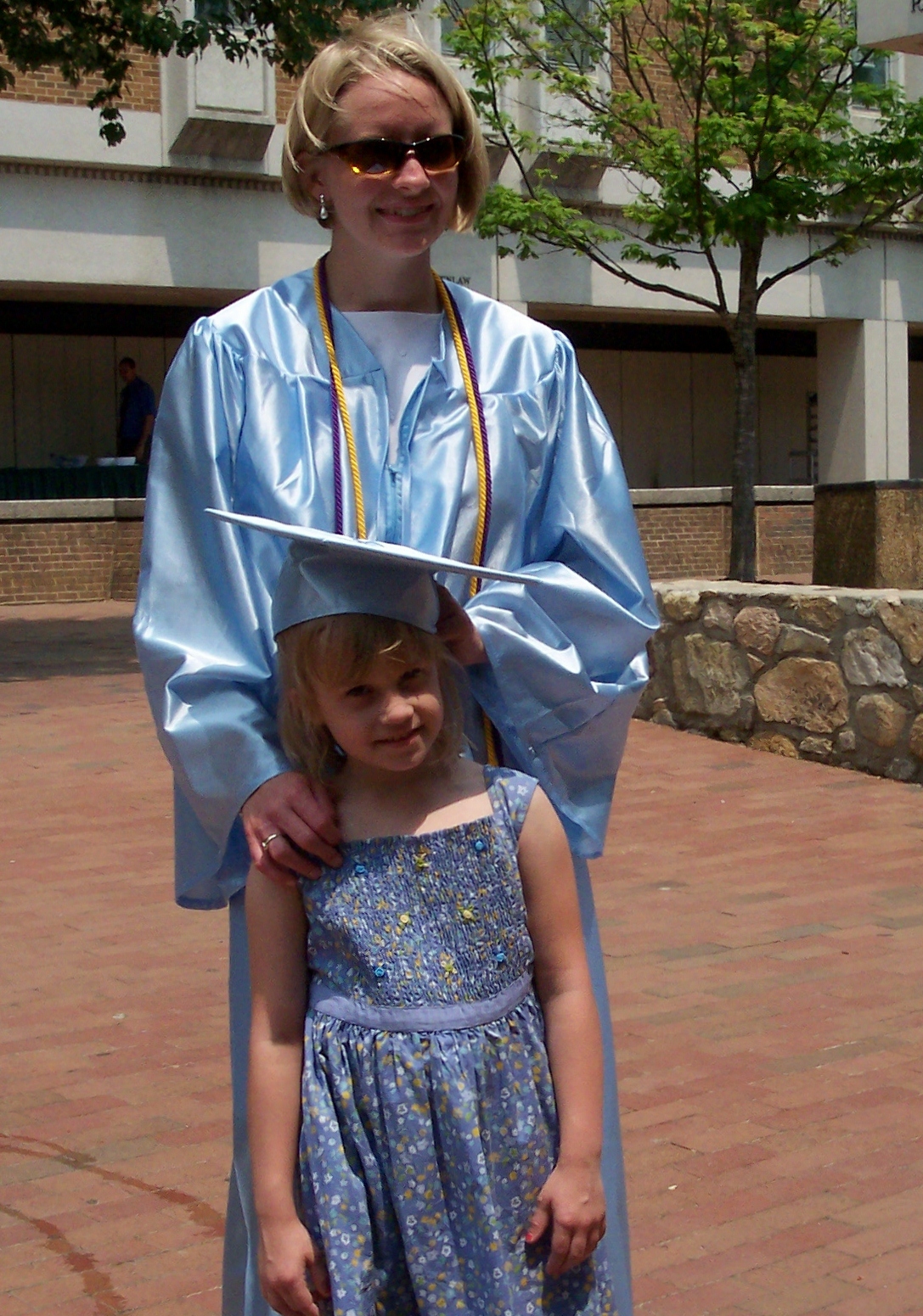 Laura's graduation day