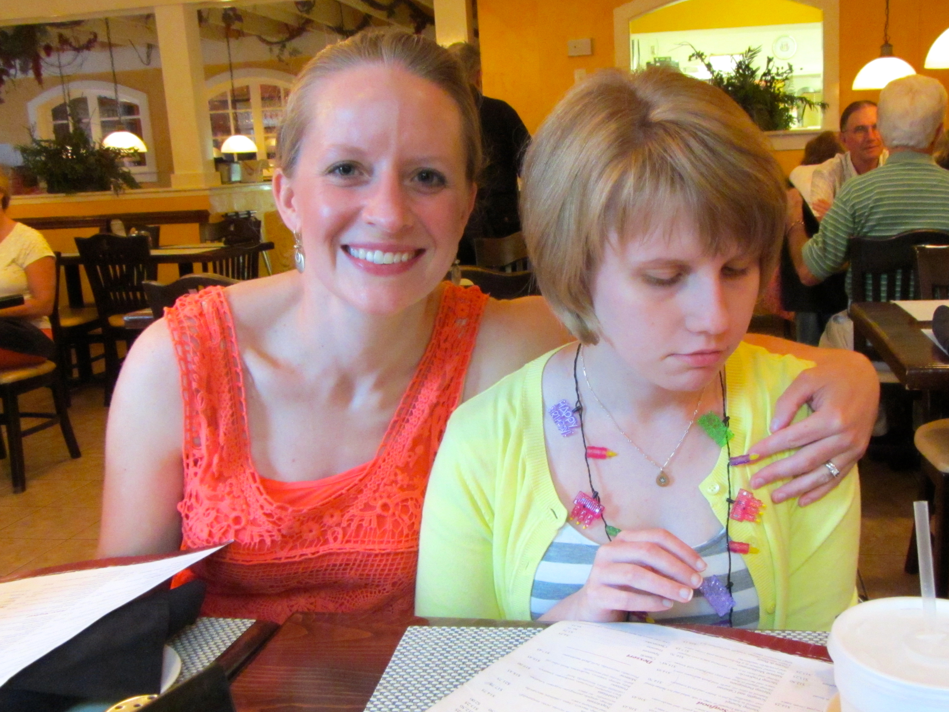 Taylor's birthday dinner