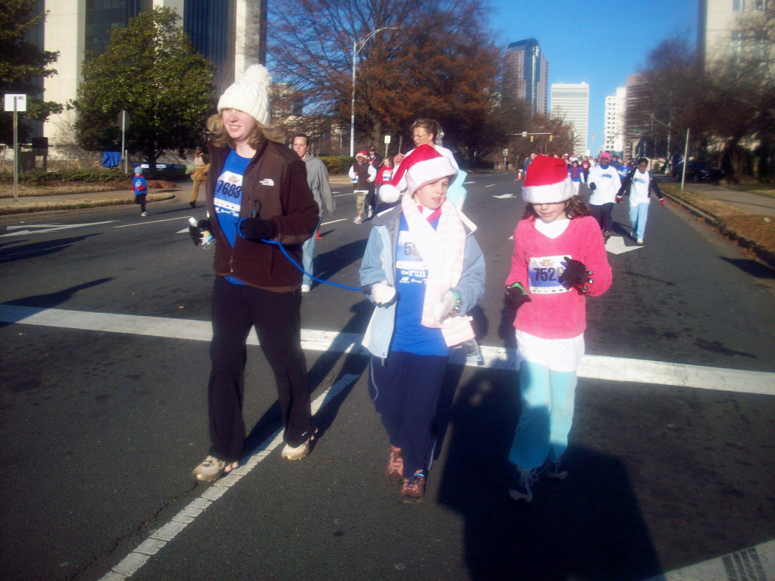 Taylor's 5K finish
