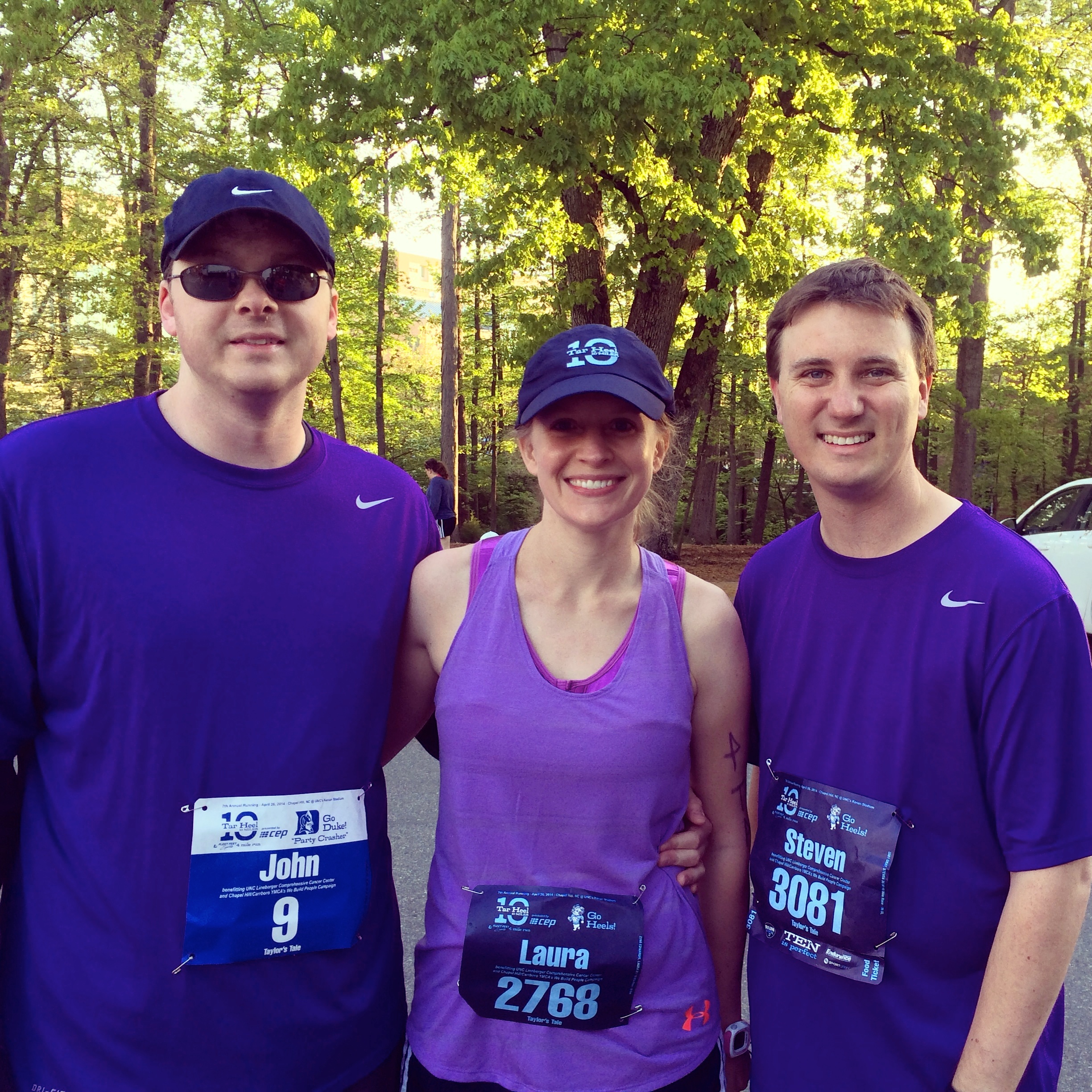 Tar Heel 10 Miler pre-race