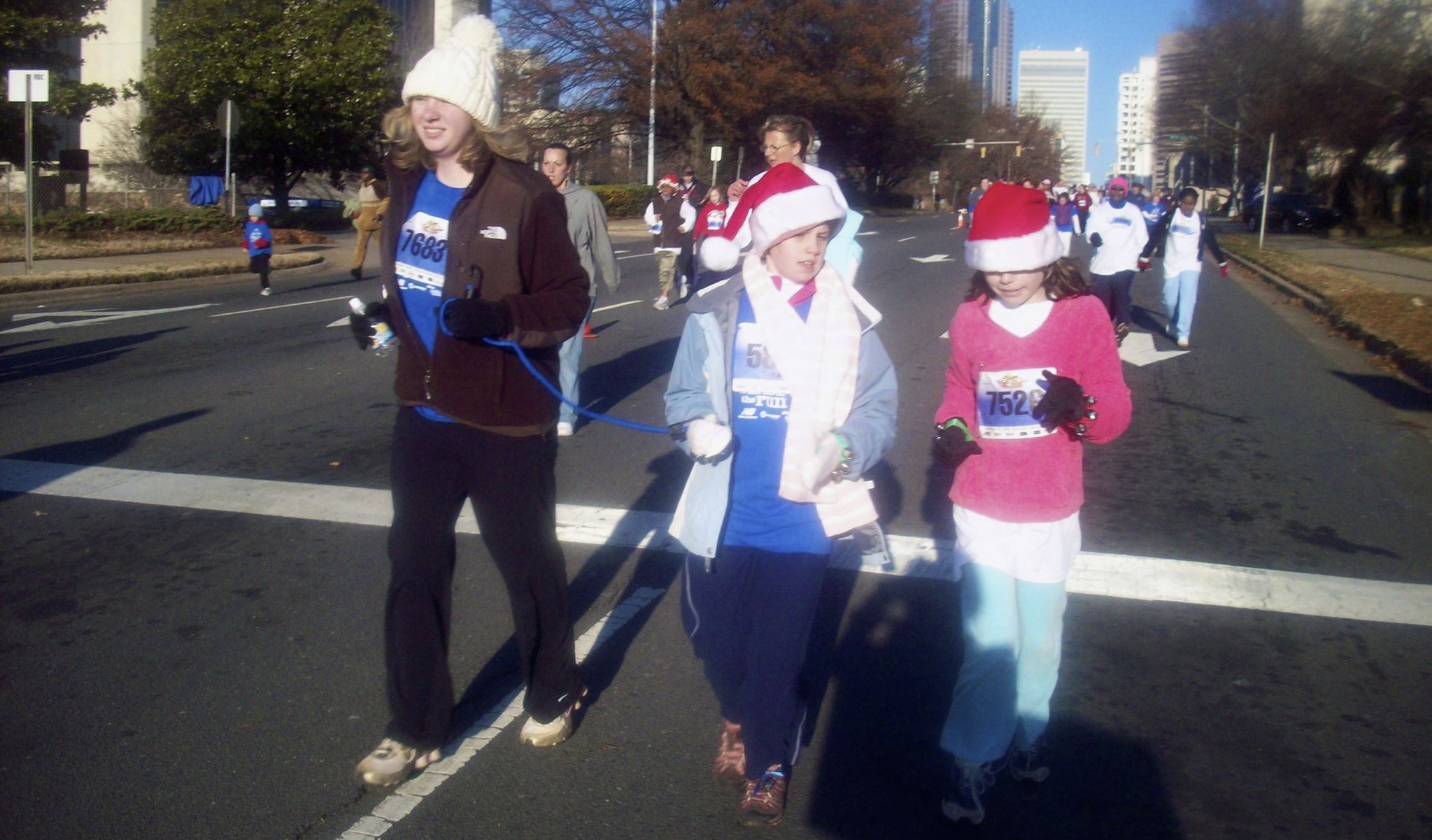 Taylor's 5K finish