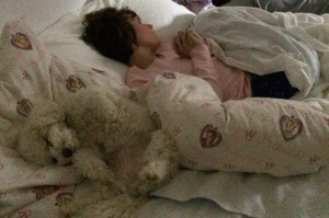 Taylor sleeping