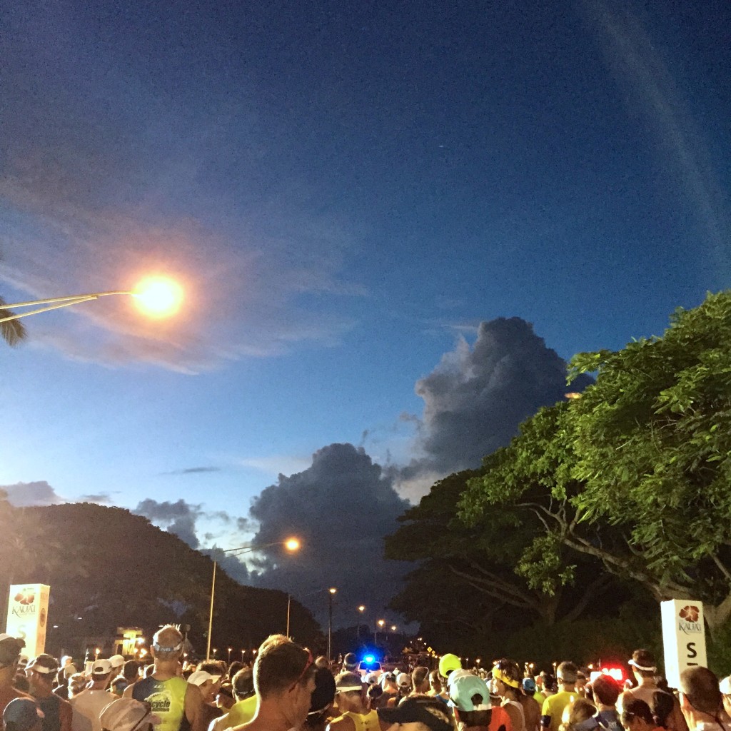 Kauai race morning