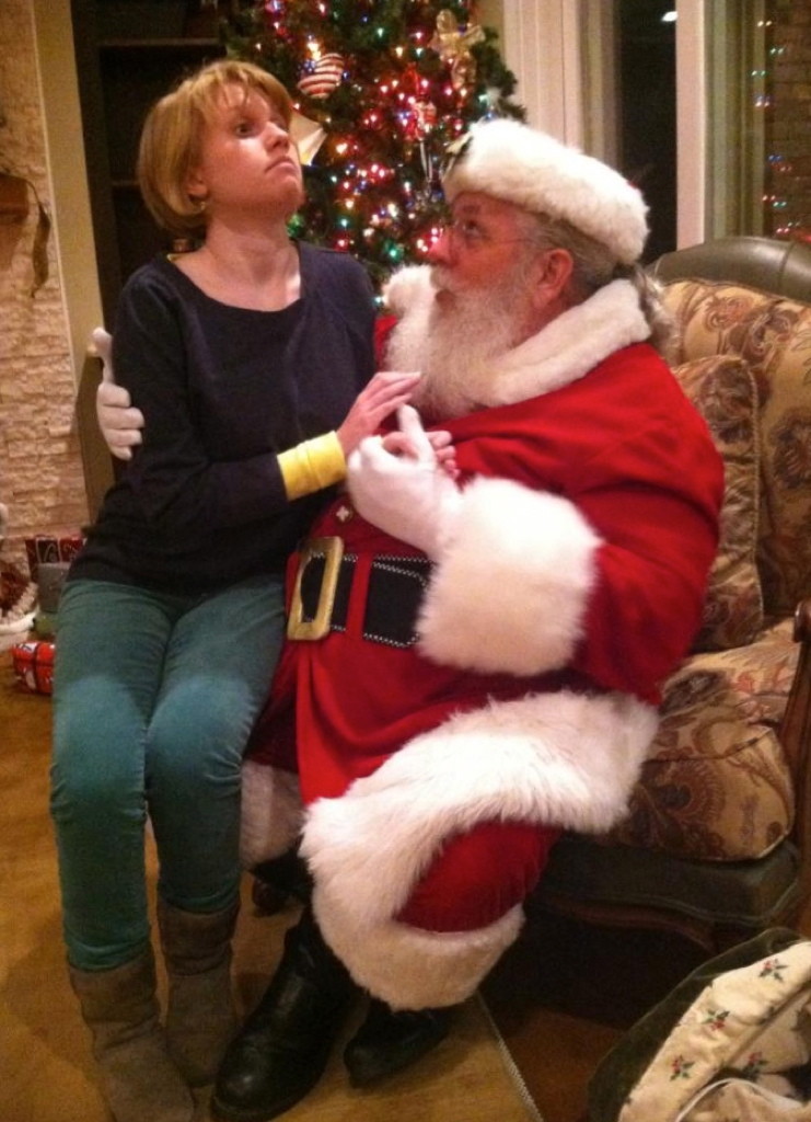 visiting Santa
